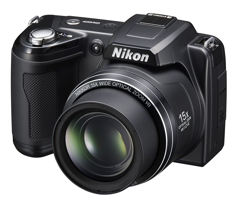 Nikon Coolpix L110 12.1MP Digital Camera with 15x Optical Vibration Reduction (VR) Zoom and 3.0-Inch LCD (Black) N13