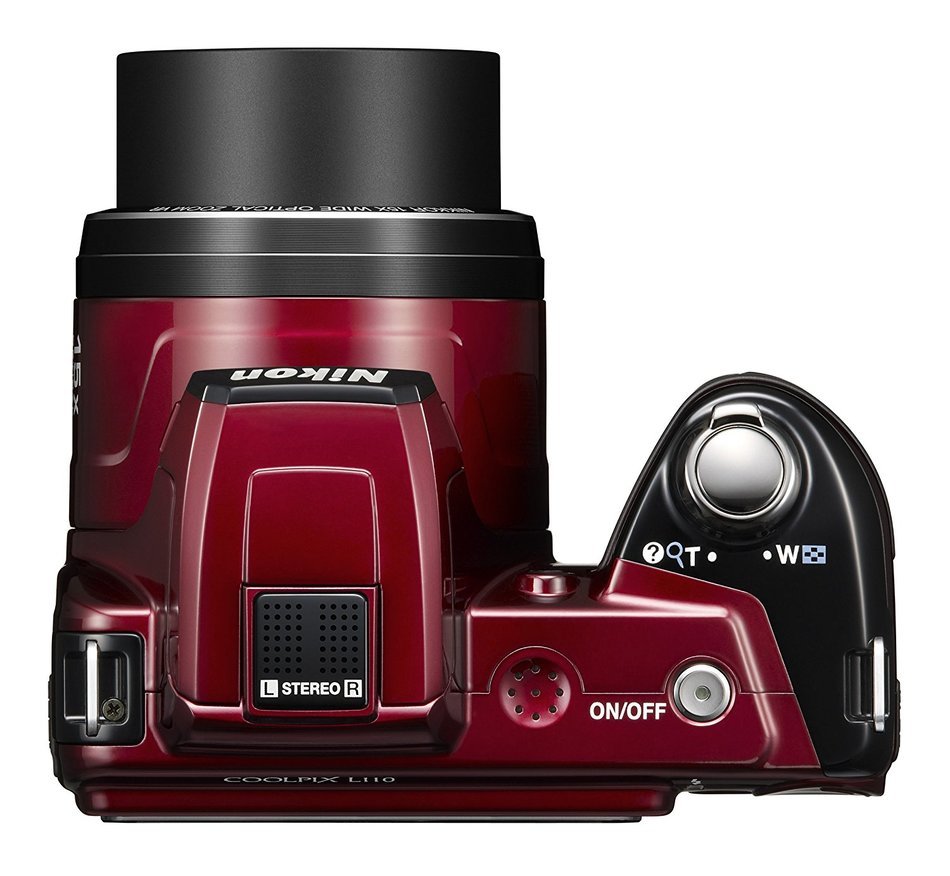 Nikon Coolpix L110 12.1MP Digital Camera with 15x Optical Vibration Reduction (VR) Zoom and 3.0-Inch LCD (Black) N15
