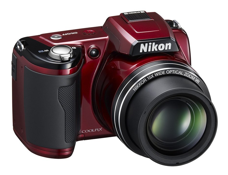 Nikon Coolpix L110 12.1MP Digital Camera with 15x Optical Vibration Reduction (VR) Zoom and 3.0-Inch LCD (Black) N16