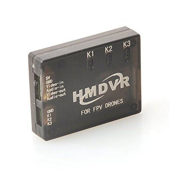 Crazepony FPV Camera Mini HD Digital Video Audio DVR Super Light HMDVR Recorder NTSC for Racing Drone Quadcopter... N4