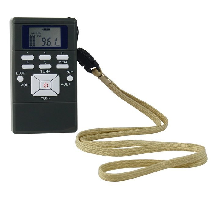 TIVDIO HRD-102 Portable Digital DSP FM Stereo Radio Receiver for Wireless FM Transmitter Meeting Simultaneous... N7