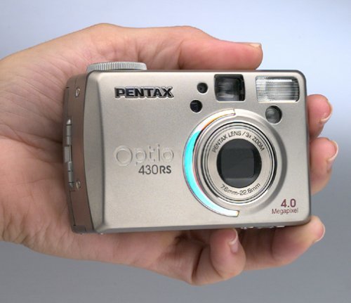 Pentax Optio 430RS 4MP Digital Camera w/ 3x Optical Zoom N2