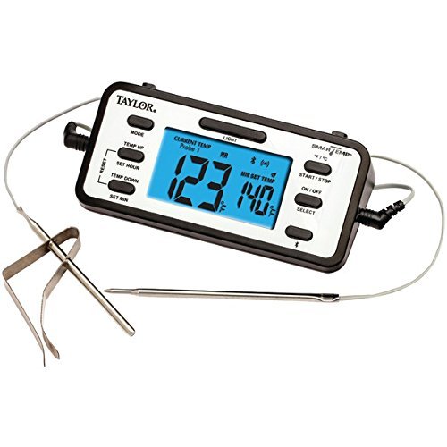 New TAYLOR 1485 SmartTemp Dual-Probe Bluetooth Thermometer