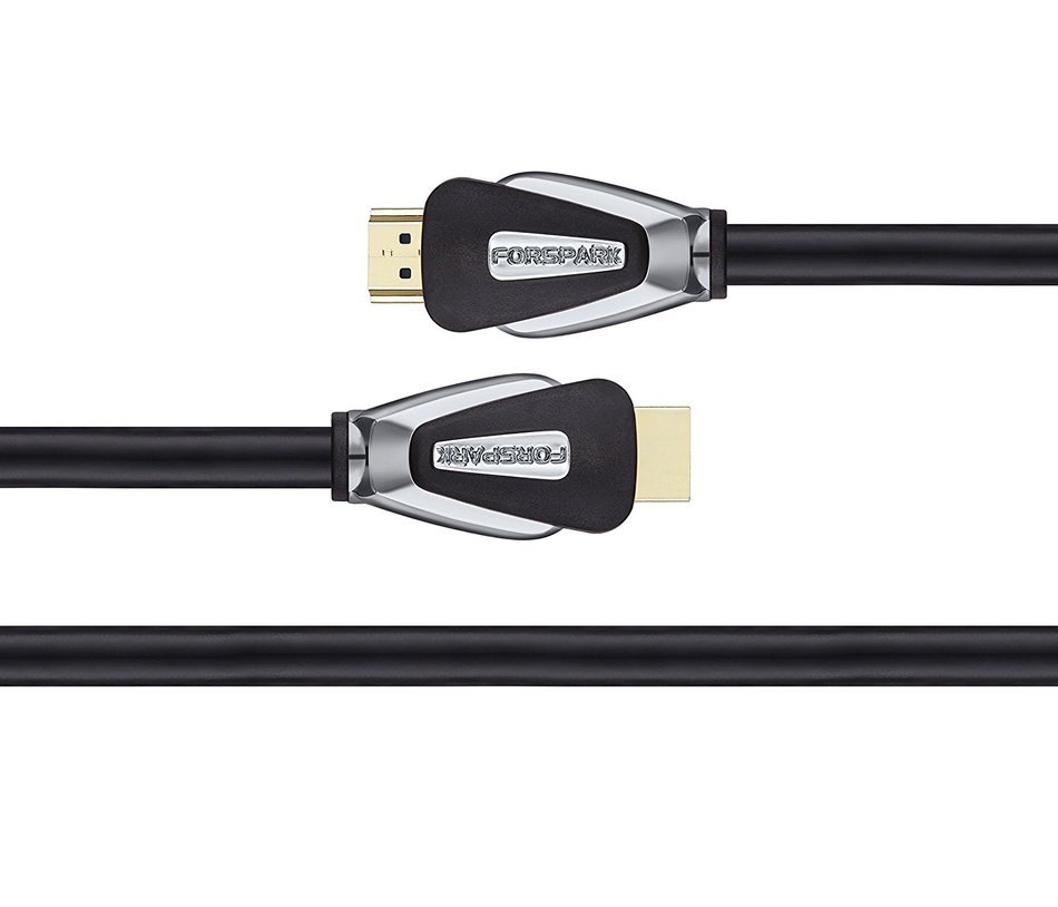 FORSPARK High Speed Ultra HDMI Cable 25ft with Ethernet ,Full HD, Supports 4K, 3D, 1080p Full HD Latest Version... N20
