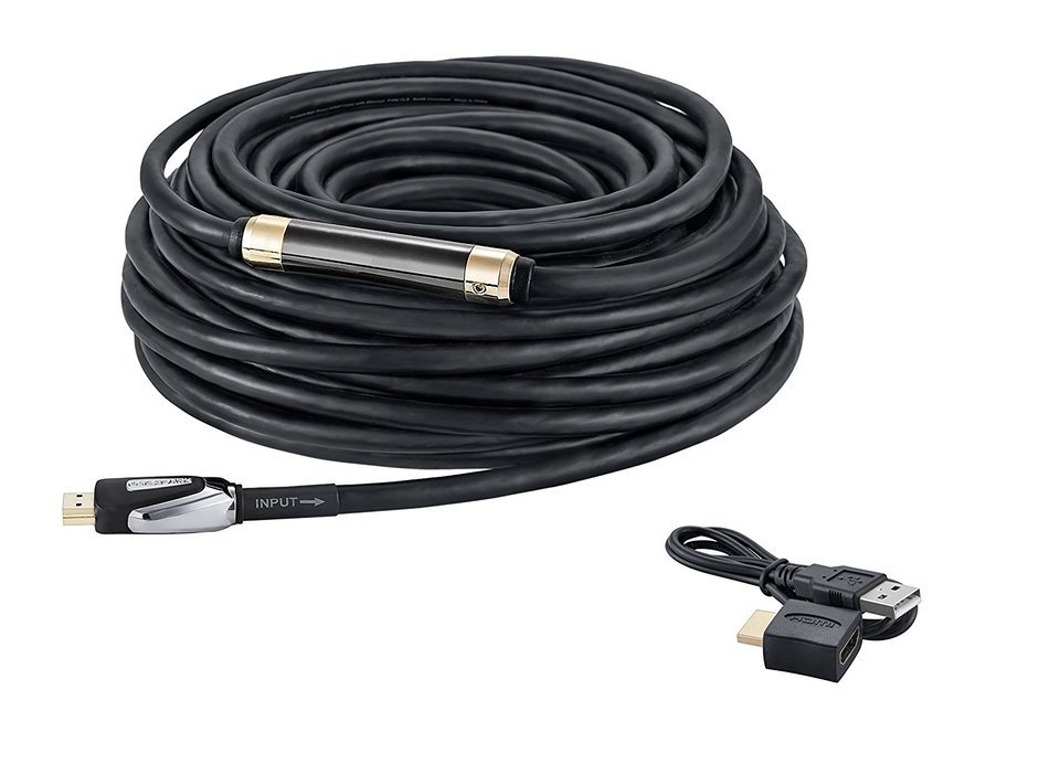 FORSPARK High Speed Ultra HDMI Cable 25ft with Ethernet ,Full HD, Supports 4K, 3D, 1080p Full HD Latest Version... N23