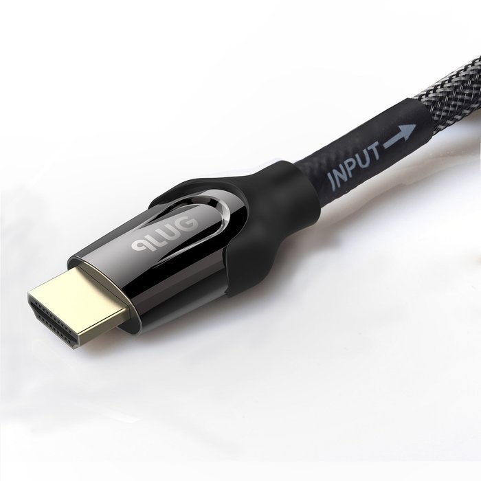 PlugLug HD-600 Series High-Speed HDMI Cable (25 Feet) - Supports Ethernet, 3D, and Audio Return - Triple Shielded... N23