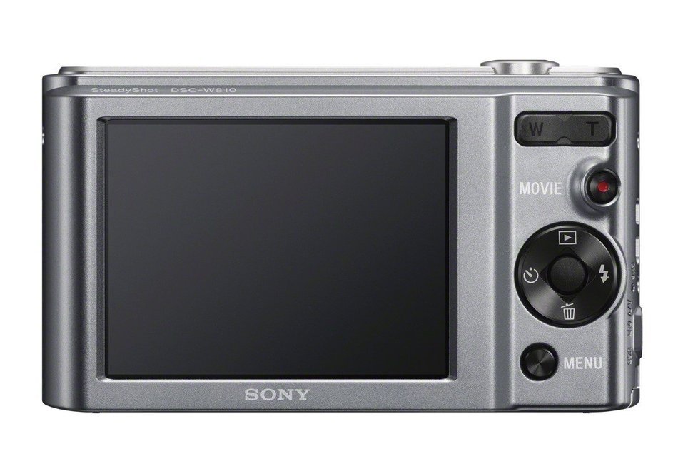 Sony DSCW810S.CE3 Appareil photo num&eacute;rique compact 20,1 Mpix Zoom optique 6x Argent N5