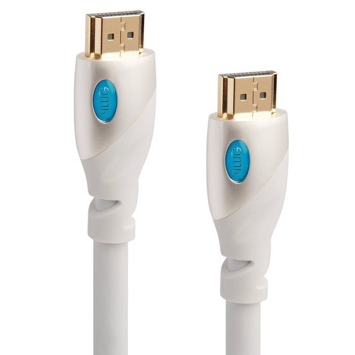 PlugLug HD-600 Series High-Speed HDMI Cable (25 Feet) - Supports Ethernet, 3D, and Audio Return - Triple Shielded... N25