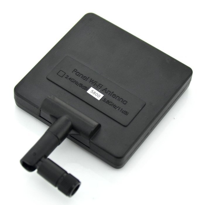 FPV 5.8ghz 11dbi High-gain Panel Antenna Aerial 200mw Rp-sma for Rc 5.8g Receiver (Inner Hole) (Female Plug（rp-sma ）)
