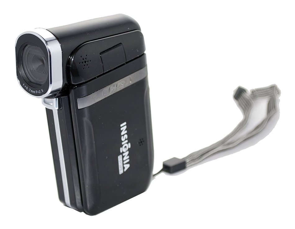Insignia NS-DV720P 5.0MP High-Definition Digital Camcorder with 3-Inch LCD Screen