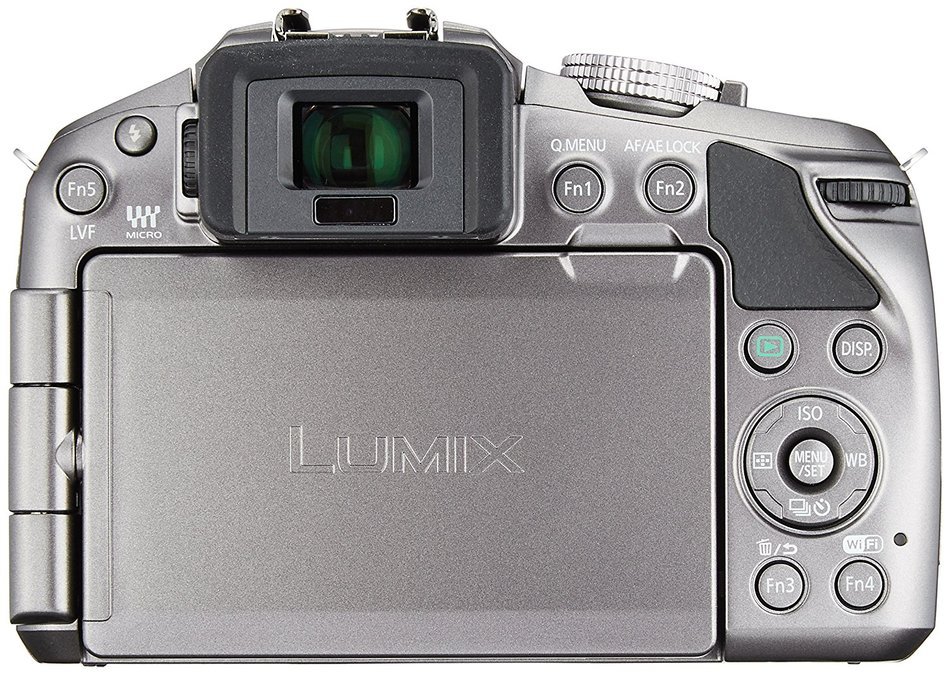 Panasonic mirrorless single-lens camera Lumix G6 lens kit high magnification zoom lens comes with Silver DMC-G6H-S... N3