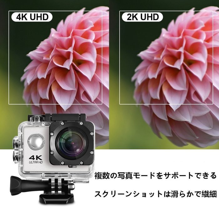 IVSO Ultra HD 4K Sport Action Camera WIFI 4K 60fps HDMI 20MP+ 170 Degree Wide Viewing Angle 2.0 inch LCD Screen... N2