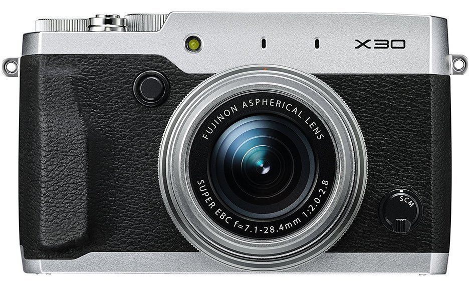FUJIFILM premium compact digital camera X30 Silver FX-X30S - International Version (No Warranty)