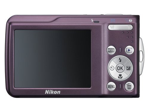 Nikon Coolpix S210 8.0MP Digital Camera with 3x Optical Zoom (Graphite Black) (OLD MODEL) N12