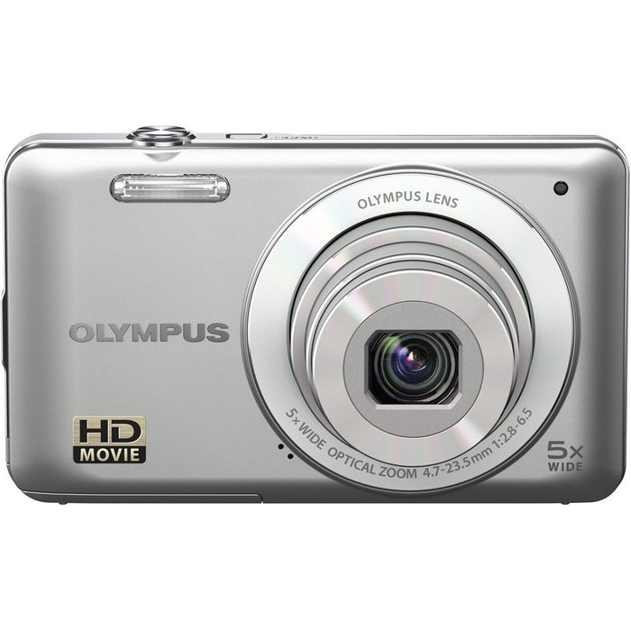 Olympus VG-120 14 MP Digital Camera , 5X Wide-Angle Optical Zoom (26mm), 3" LCD, (Black) (Old Model) N2