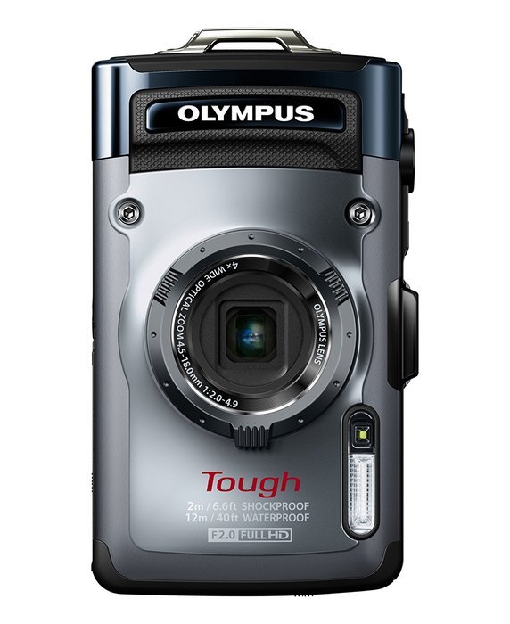 TG-1 Silver Tough Digital Camera - International Version (No Warranty) N6