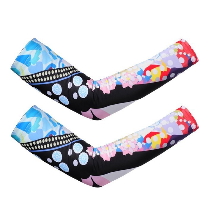 Ophelia Women Short Sleeve Cycling Jersey Pant Set+arm Sleeves(Skull,S) N106