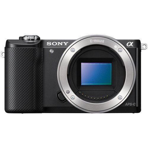 Sony Alpha A5000 ILCE5000/B 20.1MP Mirrorless Digital Camera with 18-55mm f/3.5-5.6 Zoom Lens (Black) N3