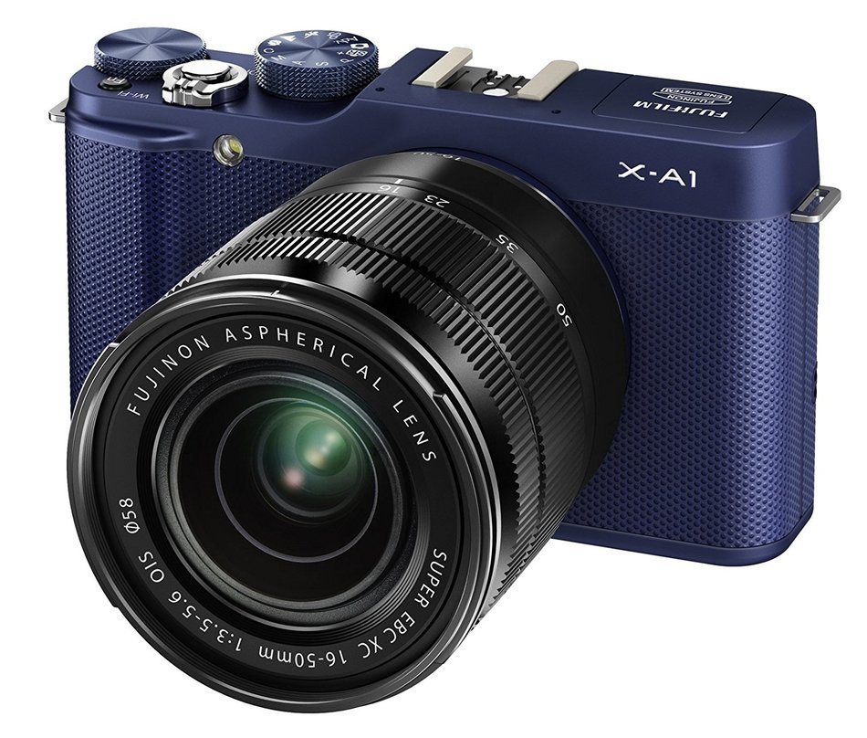 Fujifilm X-A1 Body - Blue Compact System Camera, Body Only N6