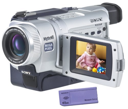 Sony DCRTRV740 Digital8 Camcorder w/ 2.3" LCD, USB Streaming, Memory Stick, & Mega Pixel Video/ Still (Discontinued...