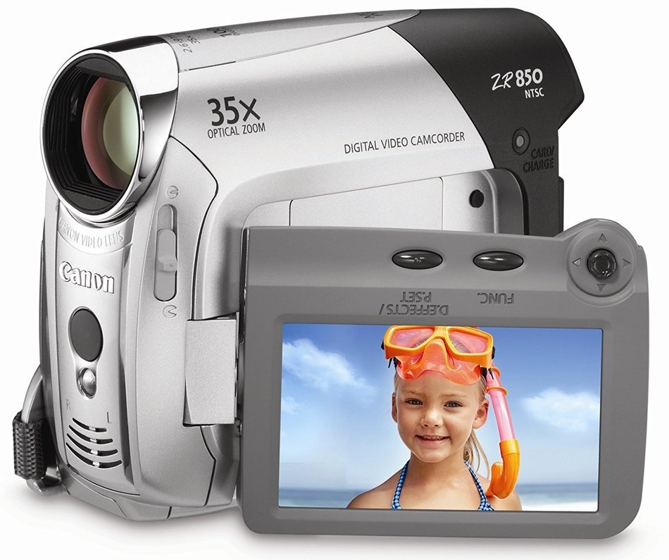 Canon ZR850 1MP MiniDV Camcorder with 35x Optical Zoom (Discontinued by Manufacturer) N3