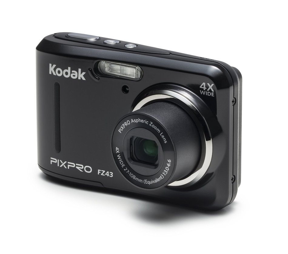Kodak PIXPRO Friendly Zoom FZ41 16 MP Digital Camera with 4X Optical Zoom and 2.7" LCD Screen (Silver) N10