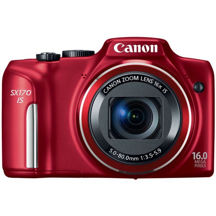 Canon PowerShot SX170 IS 16.0 MP Digital Camera, Black (discontinued by manufacturer) N10