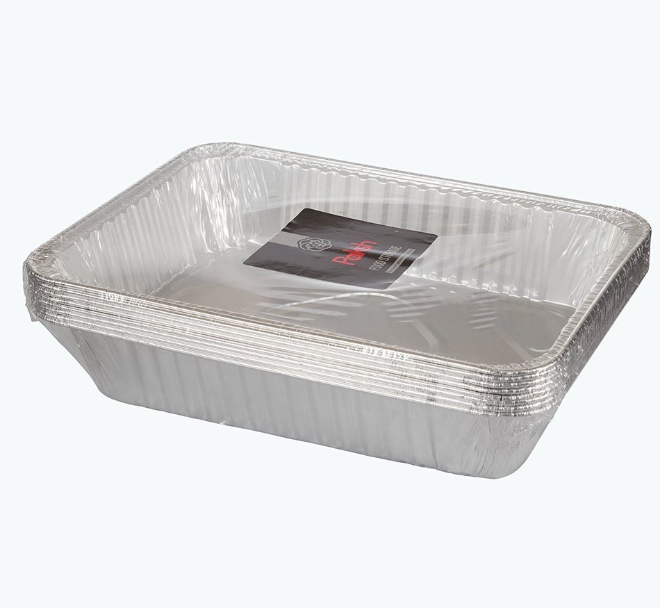 Sturdy Gauge Deep Lasagna Pan [12 Pack] Disposable Aluminum Pans Ideal for Roasts, Casseroles, & Meal Prep - Also... N5