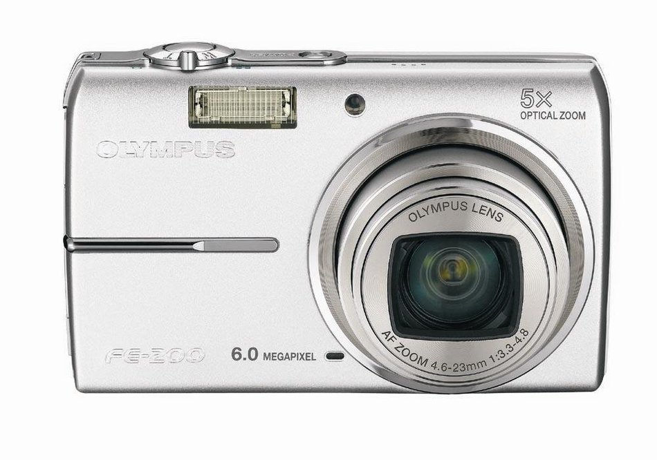 Olympus FE-200 6MP Digital Camera with Digital Image Stabilized 5x Optical Zoom N3