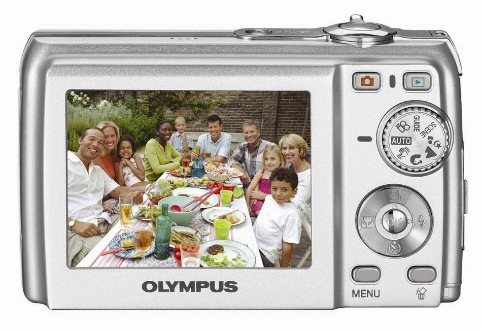 Olympus FE-200 6MP Digital Camera with Digital Image Stabilized 5x Optical Zoom N4