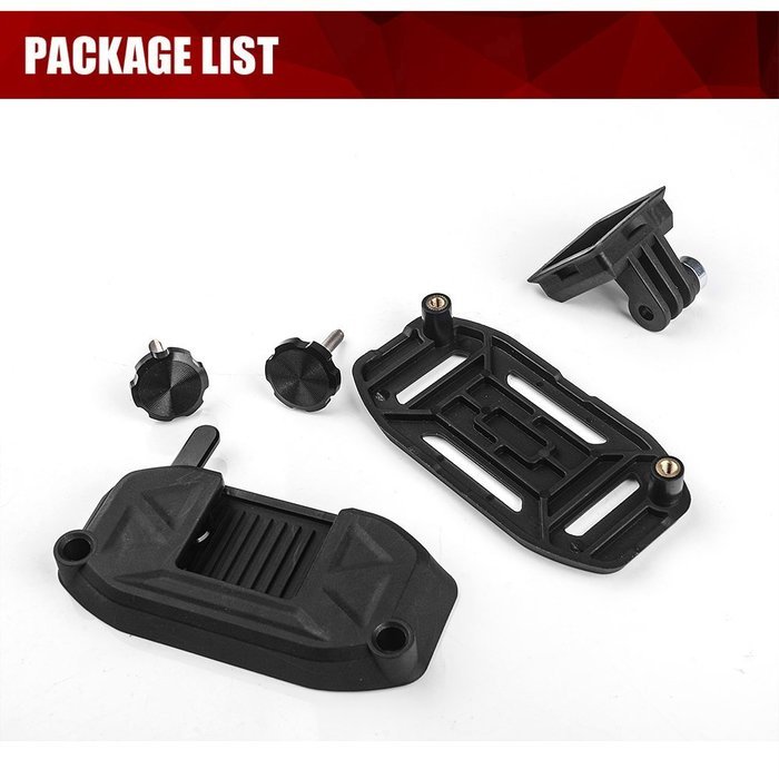 Lightwish BackPack/Scuba/LifeVest Mount Quick-Release Plate Accessory Kit For GoPro Hero4 Silver Black Hero 4... N6