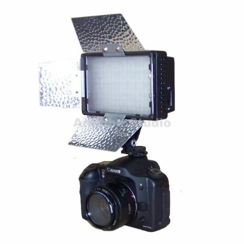 Pro Camera Continuous Led Light With Barndoor For Sony Alpha A A