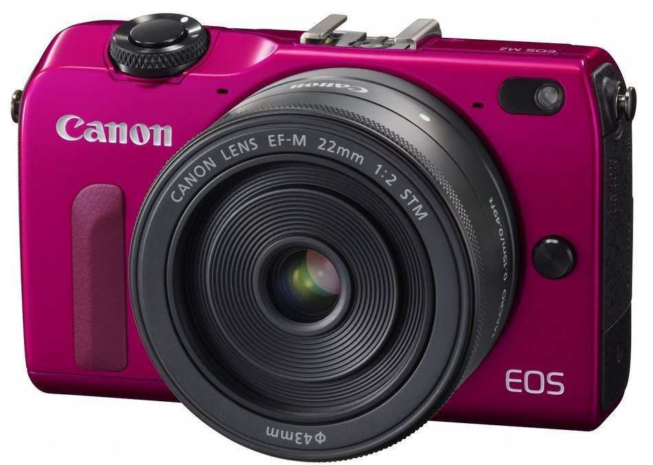 Canon EOS M2 Mirrorless Digital Camera with EF-M 18-55mm + EF-M 11-22MM + EF-M 22mm + EX90 Flash + EF-M Adapter... N2