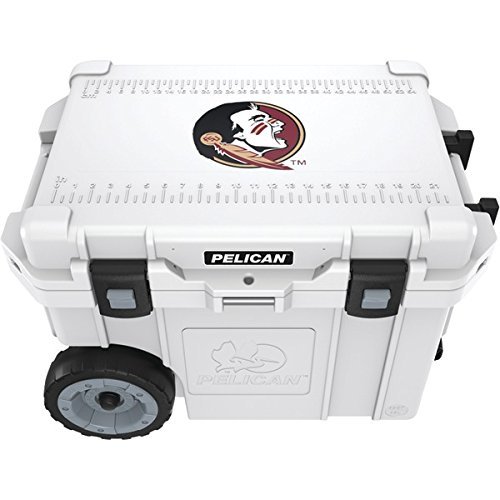 New PELICAN CC-19326-45QWT Florida State University Seminoles Elite Wheeled Cooler