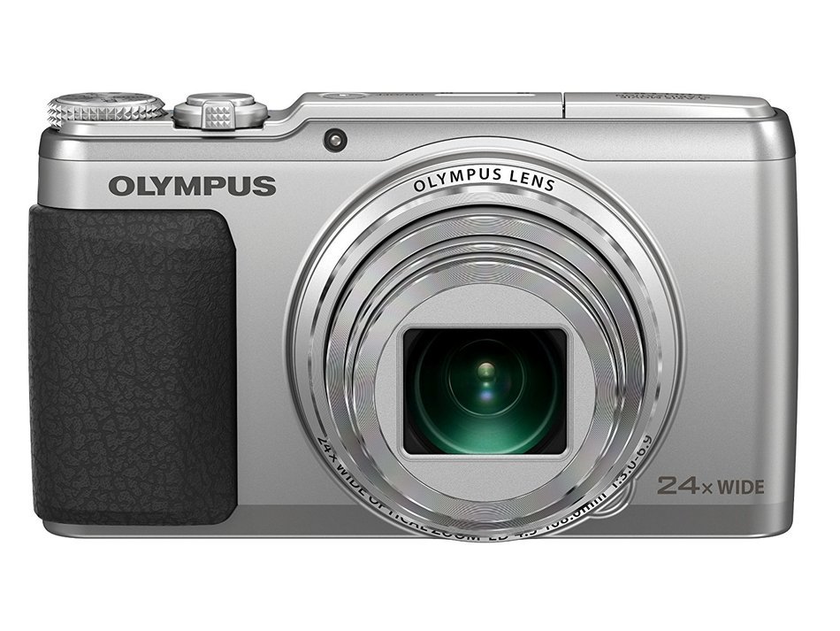 Olympus Stylus SH-50 iHS Digital Camera with 24x Optical Zoom and 3-Inch LCD (Silver) (Old Model) N3