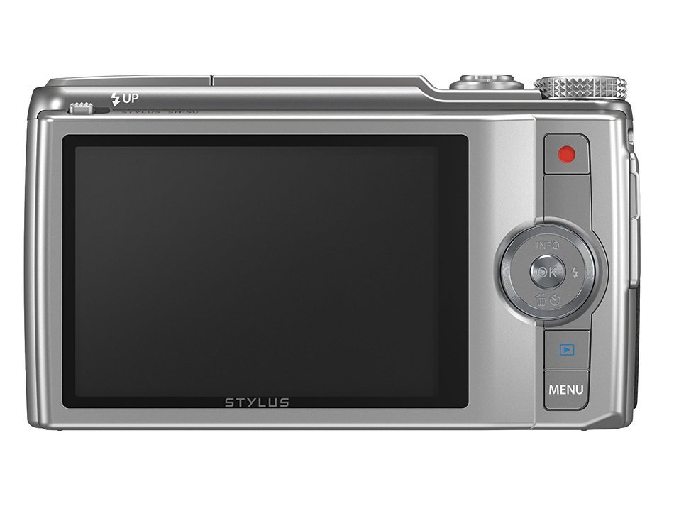 Olympus Stylus SH-50 iHS Digital Camera with 24x Optical Zoom and 3-Inch LCD (Silver) (Old Model) N4