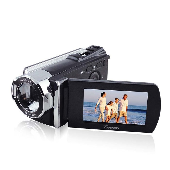 Toughsty&trade; 2.7" TFT LCD 16X Digital Zoom 720P Full HD Digital Video Camcorder Camera DV With 270 Degrees Rotation... N3
