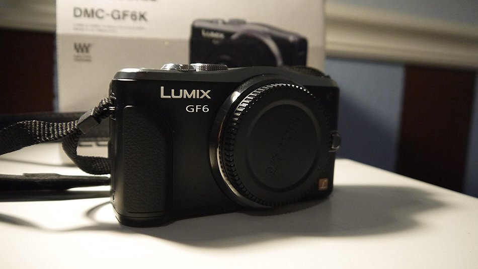 Panasonic Lumix DMC-GF6 Mirrorless Micro Four Thirds Digital Camera Body Only (Black) N8