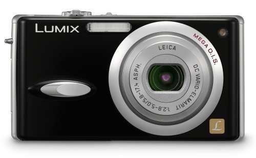 Panasonic Lumix DMC-FX8K 5MP Digital Camera with 3x Image Stabilized Optical Zoom (Black) N5