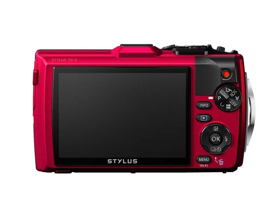 Olympus TG-3 Waterproof 16 MP Digital Camera (Black) (Discontinued by Manufacturer) N17