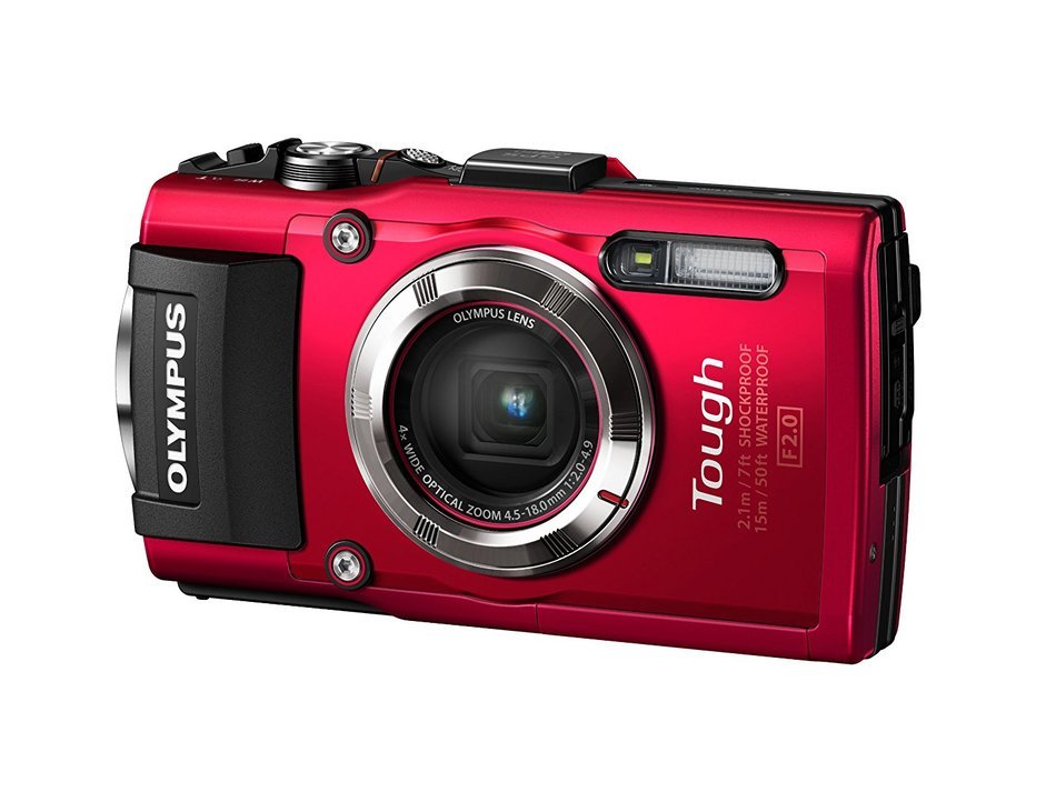 Olympus TG-3 Waterproof 16 MP Digital Camera (Black) (Discontinued by Manufacturer) N18