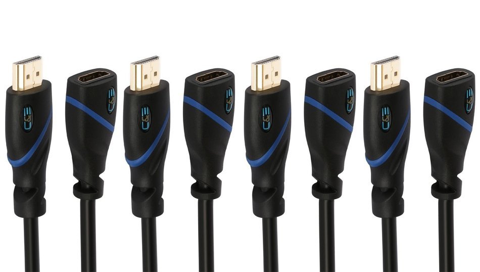 High Speed HDMI Cable With Ethernet - 3 Feet, CL3 Certified - Supports 3D and Audio Return Channel, 10-Pack N10