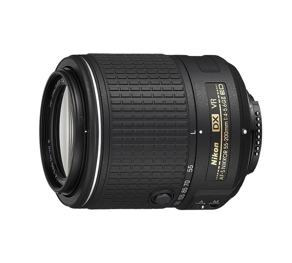 Nikon D3200 Digital SLR Camera with Nikon 18-55mm VR Lens and Nikon 55-200mm VR II Lens N2