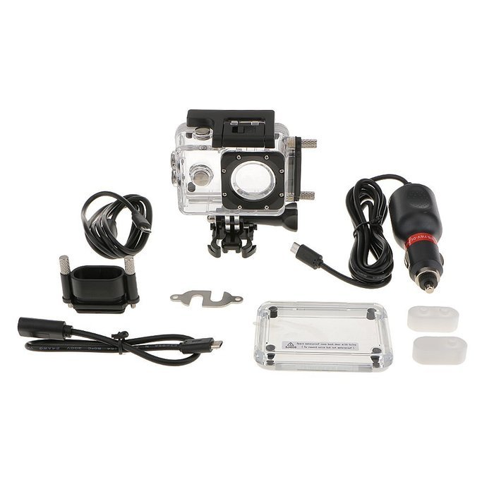 Outdoor Sport Waterproof Case with Charging Motorcycle for SJCAM SJ4000 Camera N2
