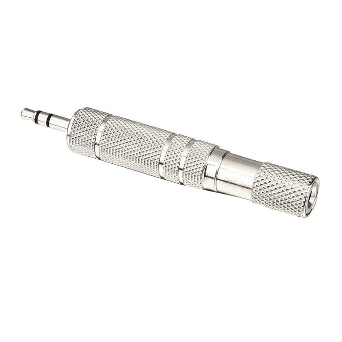 eBoot Headphone Adapter 6.35 mm (1/ 4 Inch) Male to 3.5 mm Female Stereo Adapter Plus 3.5 mm Stereo Male to 6.35... N4