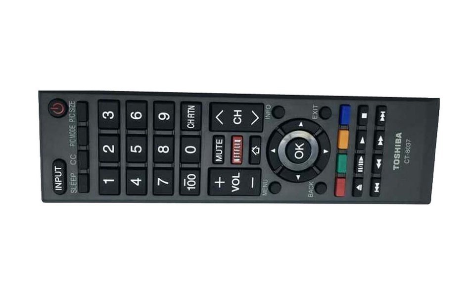 New Remote Control CT-8037 CT 8037 for Toshiba LED SMART HDTV REMOTE CONTROL 40L3400 40L3400U 40L3400UC 50L3400...