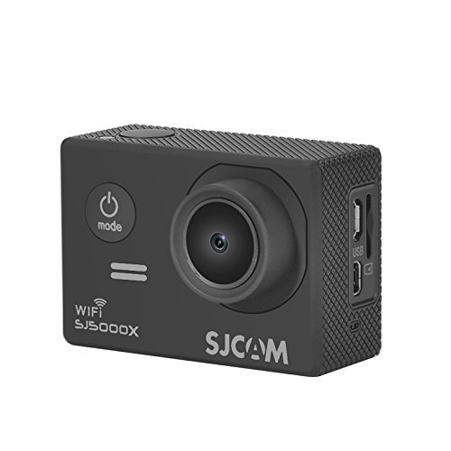 SJCAM SJ5000X Elite Edition Action Camera - Gyro Sensor, 4K, Wi-Fi, Loop Recording, WDR, 170 Degree Lens (Black) N2
