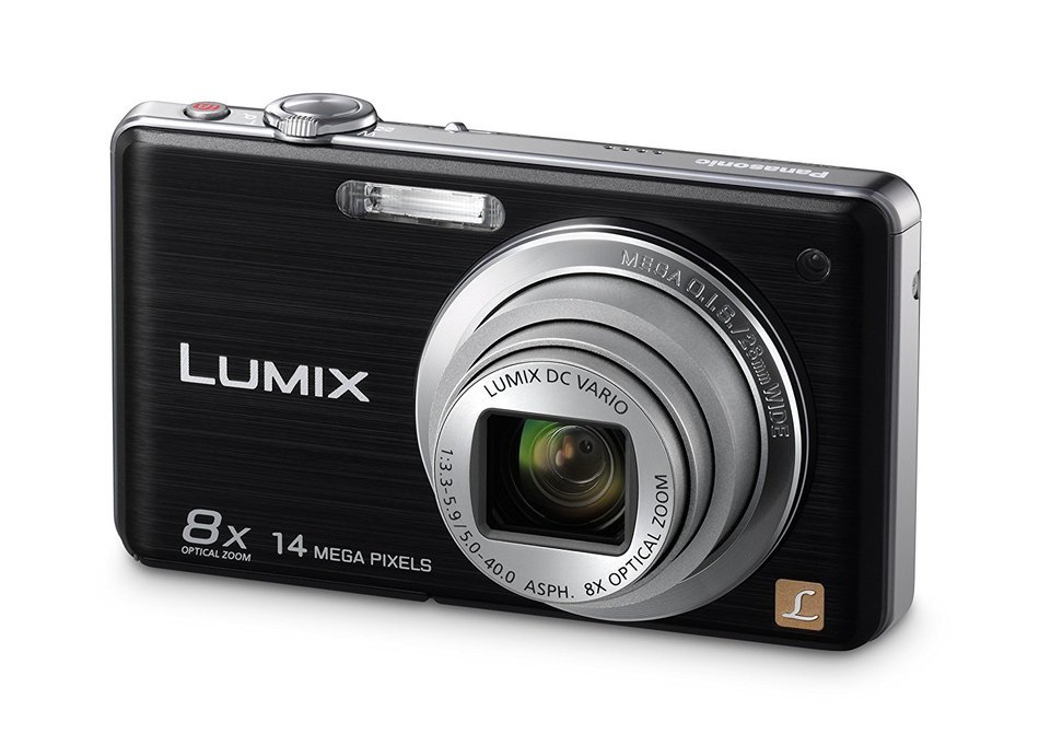 Panasonic DMC-FH22 14.1 MP Digital Camera with 8x Optical Zoom and Touchscreen - Black N4