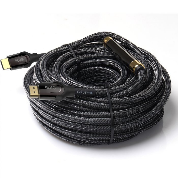 PlugLug HD-600 Series High-Speed HDMI Cable (25 Feet) - Supports Ethernet, 3D, and Audio Return - Triple Shielded... N28