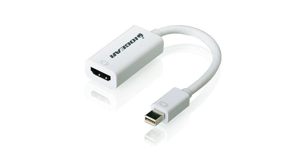 IOGEAR DisplayPort to DVI Adapter Cable, White (GDPDVIW6) N6